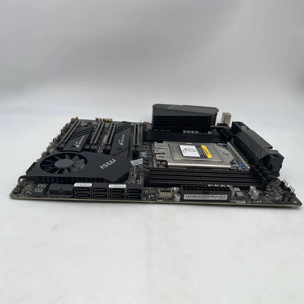 Para placa de escritorio MSI ATX TRX40 Socket sTRX4 DDR4 SATA3 compatible con procesadores AMD Ryzen Threadripper de tercera generación TRX40 PRO 10G - imagen 3