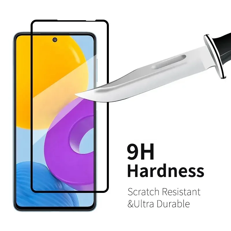 Vidrio templado 9D para Samsung Galaxy A04 S A34 A54 A13 A03 A23 A33 A43 A53 Protector de pantalla para A02 A12 A22 A32 A42 A52 A72 película - imagen 5