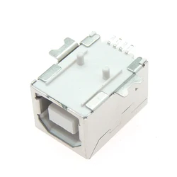 Conector USB-B Hembra SMD 180° para Fax e Impresoras