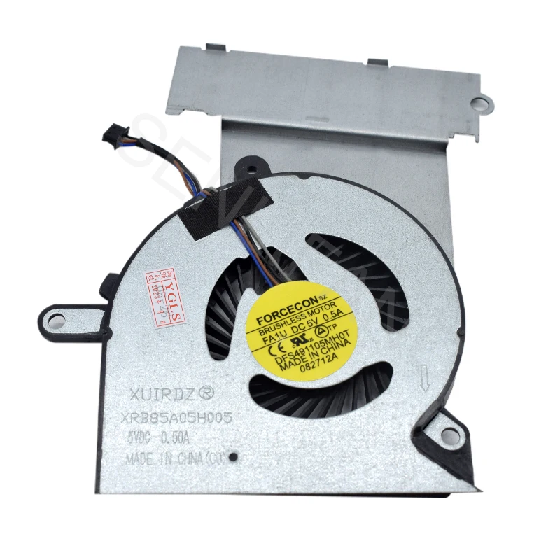 Ventilador de CPU para HP OMEN Pro 3plus G3A GPU, NFB76A05H 001 FSFA17M 929456-001 y 929455-001 DC5V 0.50A, cuatro líneas, ventilador de refrigeración - imagen 3