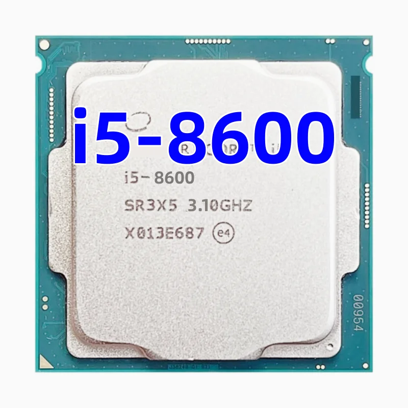I5-8600 de segunda mano i5 8600, 3,1 GHz, procesador de seis núcleos de CPU y seis hilos, 9M, 14 nanómetros, 65W, LGA 1151