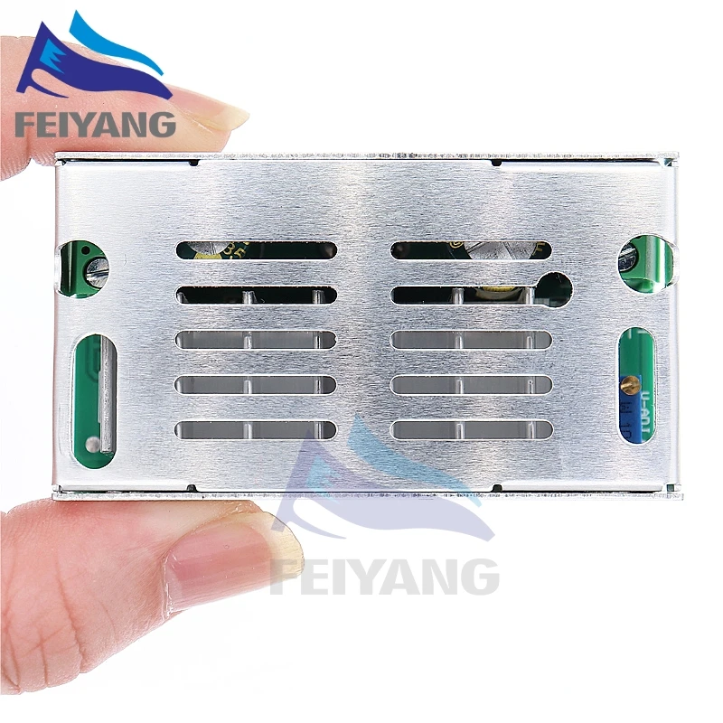 Convertidor de refuerzo de 200W DC-DC, 6-35V a 6-55V, 10A, cargador de voltaje elevador con carcasa - imagen 5