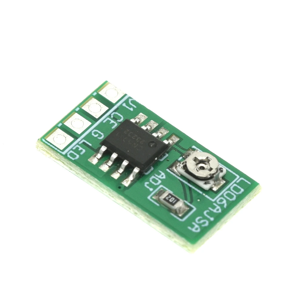 Controlador LED DC 3,3 V 3,7 V 5V 30-1500MA módulo ajustable de corriente constante Placa de Control PWM para linterna LED USB 18650 Li-ion - imagen 4