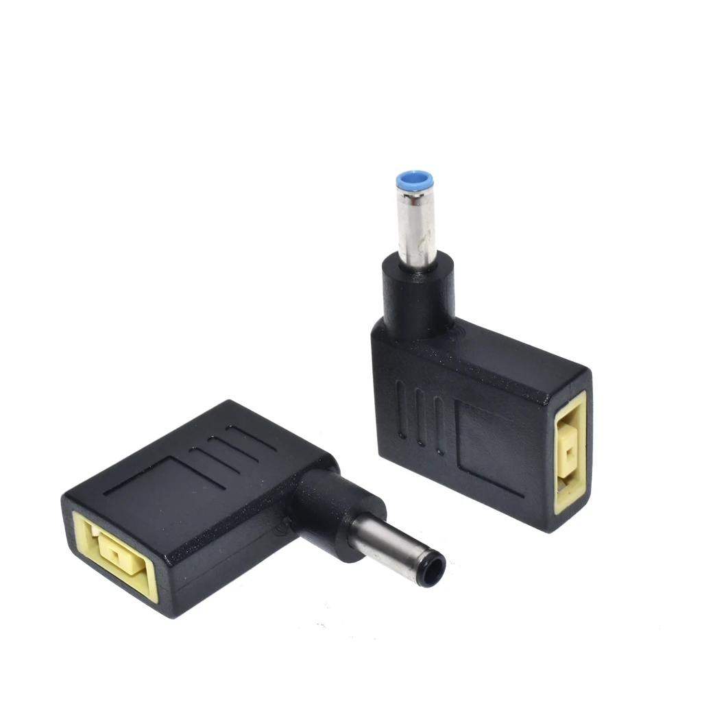 Adaptador de corriente para ordenador portátil, conector hembra cuadrado de CC a 7,4x5,0mm, 4,5mm x 3,0mm, convertidor Jack macho para HP, Dell, Lenovo, Notebook - imagen 4