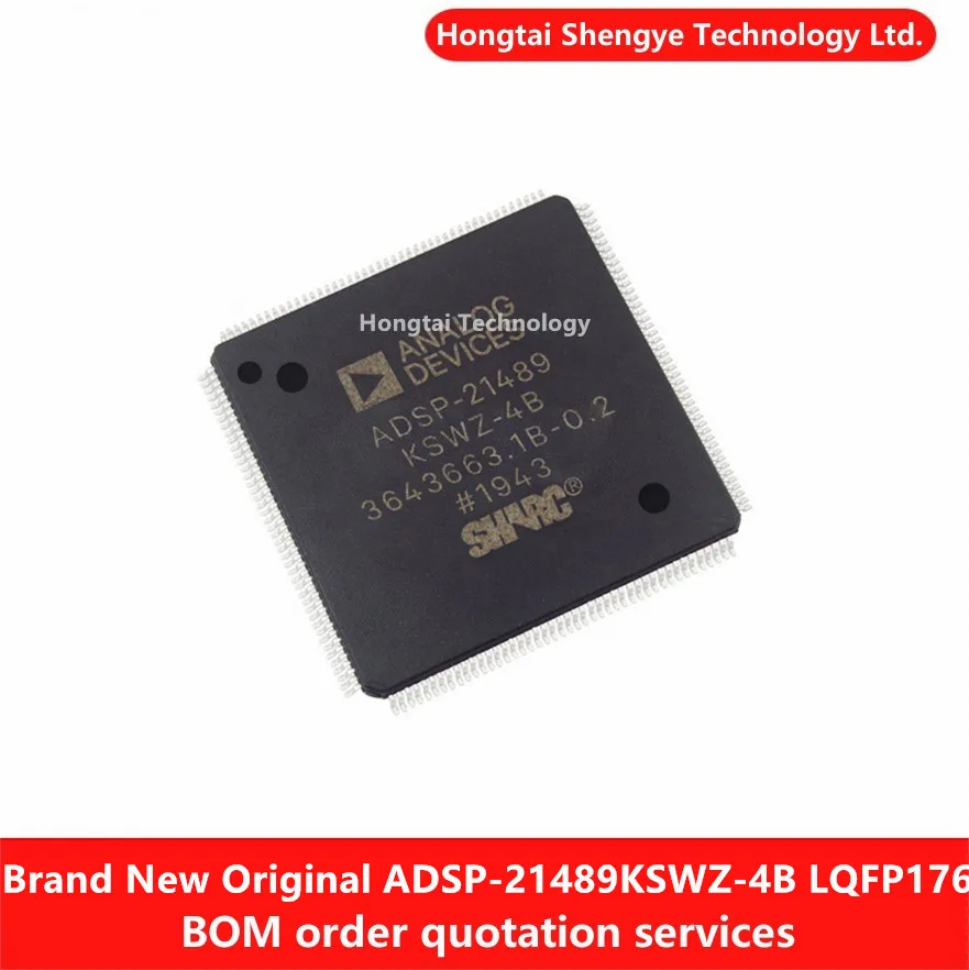 Nuevo chip procesador de señal de audio digital DSP original ADSP-21489KSWZ-4B LQFP-176