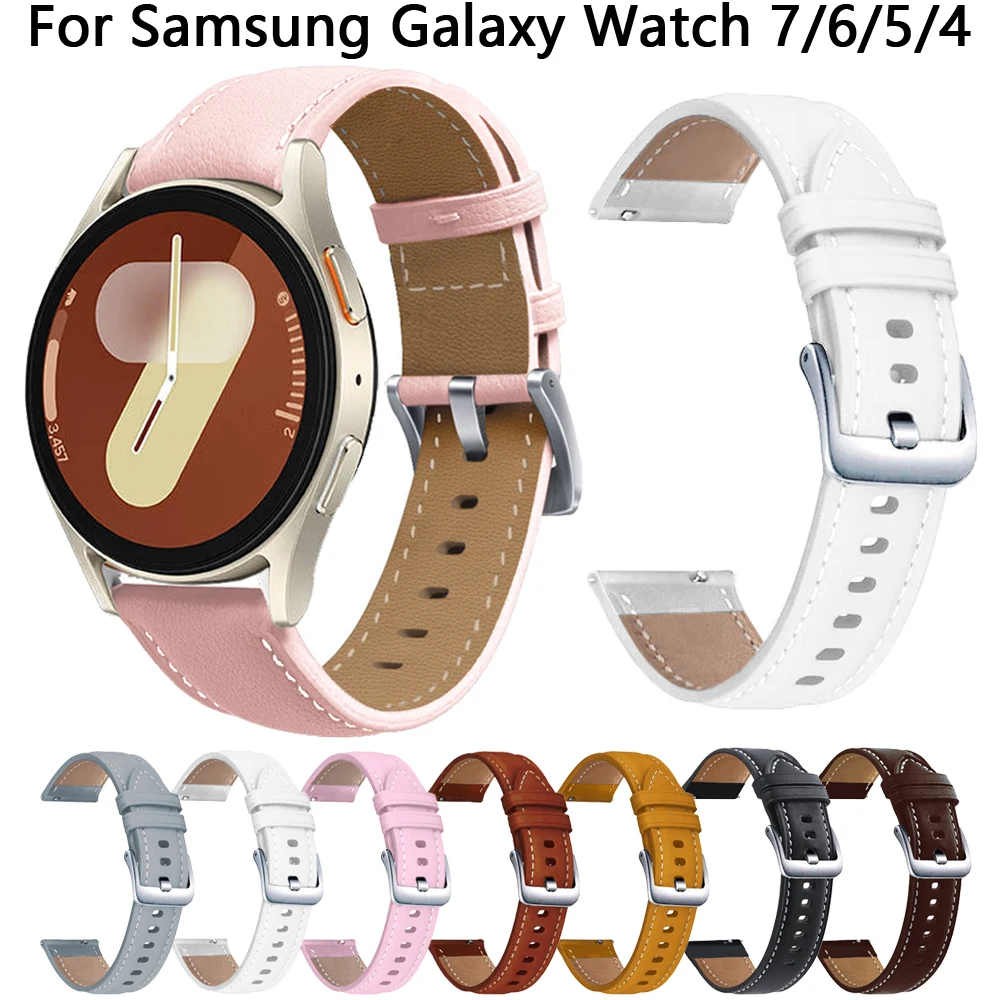 Correa de 20mm para Samsung Galaxy Watch 7/6/5/4, 44mm, 40mm, FE classic, 47mm, 43mm, correa para Galaxy Watch 5 Pro, 45mm, accesorios de pulsera