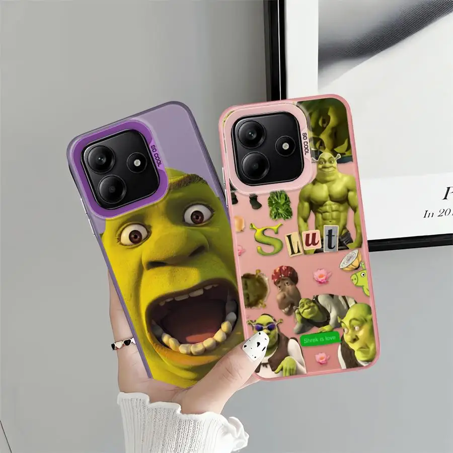Funda trasera de teléfono para Xiaomi Redmi Note 12s 9s 10s 11s 10Lite 14 Pro Plus 13 12 11 M-MovieS S-Shreks - imagen 5