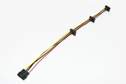 Cable Alimentación Molex 4 Pines a 3 SATA