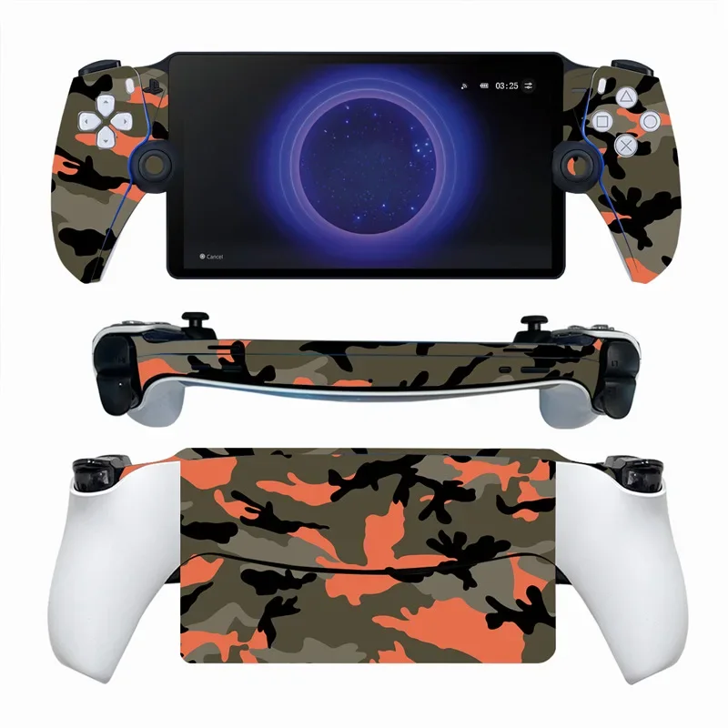 Pegatinas para consola Sony Playstation Portal, funda protectora completa, calcomanía de piel para PS Portal, accesorios de juegos portátiles - imagen 3