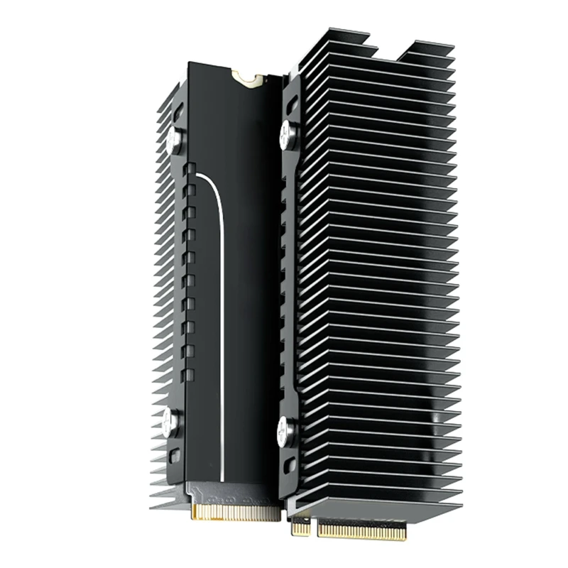 Disipador de calor para M.2 SSD 203w/para alta conductividad para NVME 2280 SSD enfriador disipador de calor Y3ND - imagen 3