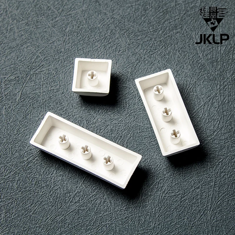 Alice80 Teclado dividido Barra espaciadora 2.25u 2.75u R1 Cherry Profile PBT Keycap OEM Blanco - imagen 5