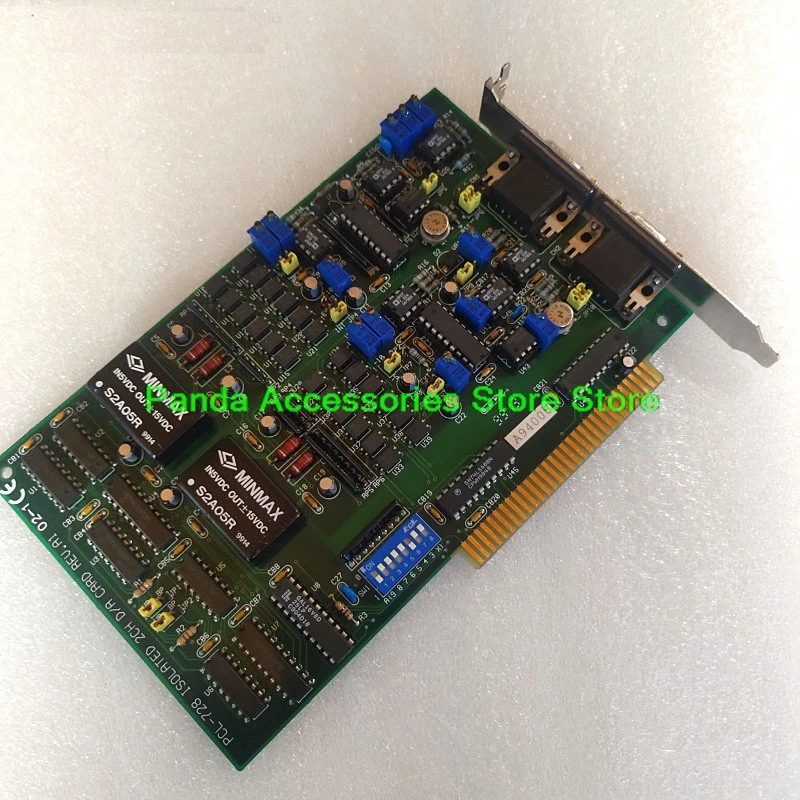 PCL-728 REV. A1 PCL-728 Original para tarjeta de adquisición de datos Advantech salida analógica aislada de 2 canales de 12 bits ISA perfecta probada - imagen 5