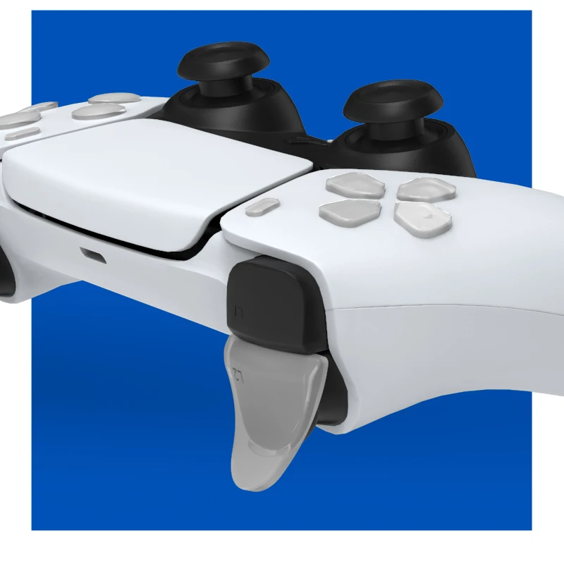 DATA FROG L2 R2 botones extensiones de disparo palo de pulgar para controlador de mando PS5 tapa de empuñaduras de pulgar antideslizante para accesorios de PS5 - imagen 5