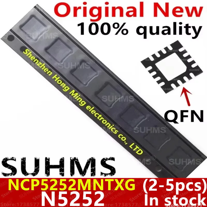 (2-5 piezas) 100% nuevo N5252 NCP5252 NCP5252MNTXG QFN-16