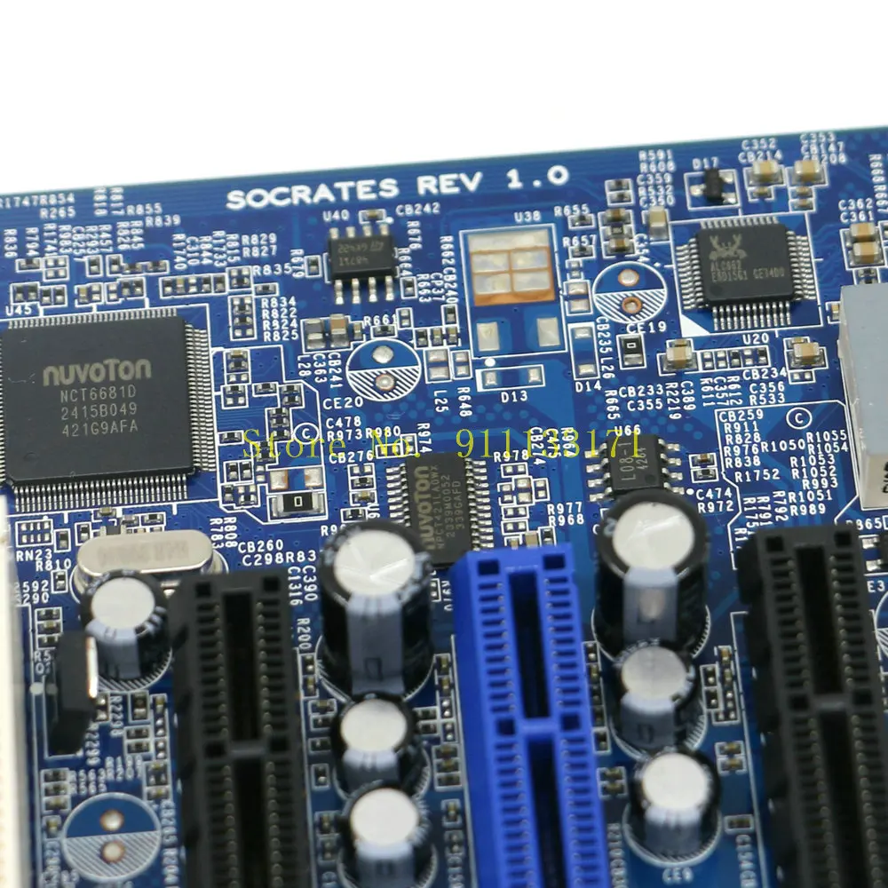 Placa base 1,0 probada para Lenovo ThinkStation S30, 03T8420, SOCRATES REV 100%, c602, Chip LGA2011, X79 - imagen 4