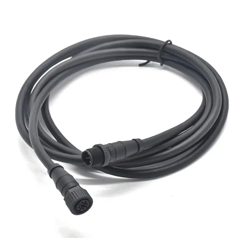 Cable conector impermeable marino M12 de 5 pines, resistente al agua IP67 60V 4A, enchufe de aviación macho hembra, conectores NMEA2000 con Cable - imagen 4