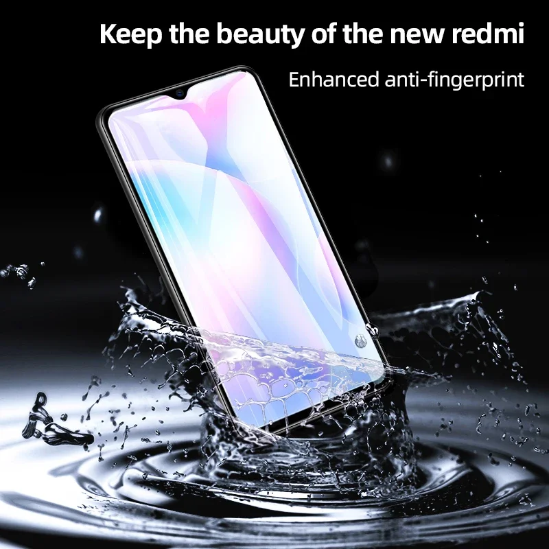 Vidrio de protección para Xiaomi Redmi 7 7A 8 8A 9 9A 9C Protector de pantalla templado Redmi Note 7 8 9 10 Pro funda de película de vidrio de seguridad - imagen 4
