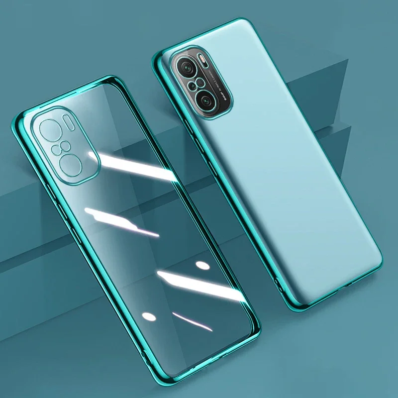Funda de teléfono de silicona transparente para Xiaomi Poco F3 F4 X3 GT F2 M3 M4 X4 Pro Redmi K40 K50 Gaming K30 Ultra K20 Pro - imagen 2