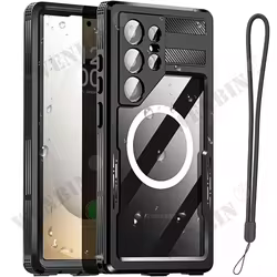 Funda MagSafe IP68 360° para Samsung Galaxy S25/S24/S23 Ultra y Plus