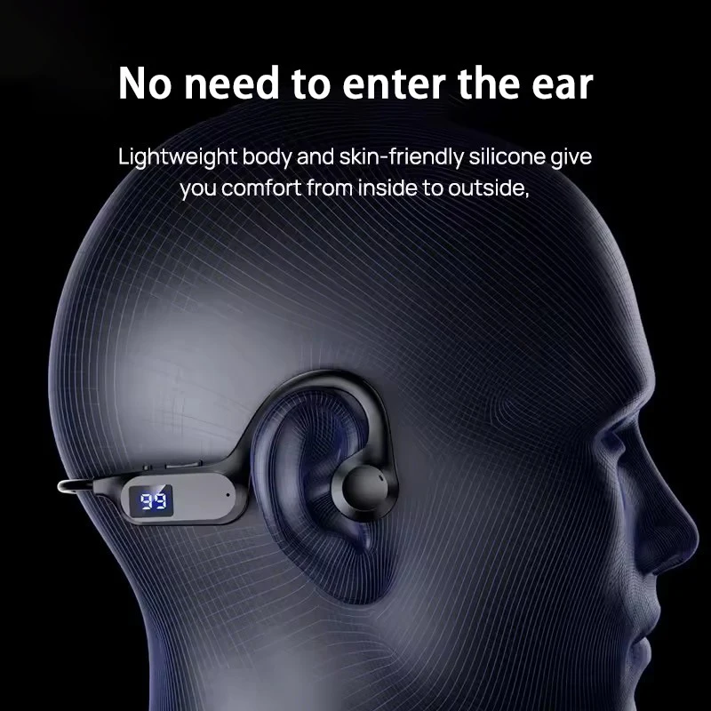 BMAD X7 Auriculares Conducción Ósea Bluetooth Resistentes Agua Deportivos - imagen 4