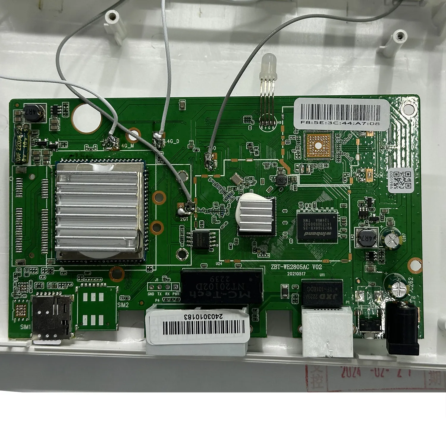 Módem WiFi enrutador 4G de 300Mbps, Tarjeta SIM 4g EC200AEUHA, amplificador de señal externo, antena de alta ganancia, WE2805-C - imagen 5