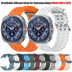 Correa Silicona Samsung Galaxy Watch Ultra 2025 47mm Transpirable