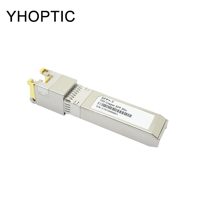 Módulo óptico de módulos de cobre Gigabit 10G/5G/2,5G/1G SFP + a RJ45 Compatible con con interruptor óptico Ethernet Cisco Mikrotik - imagen 3