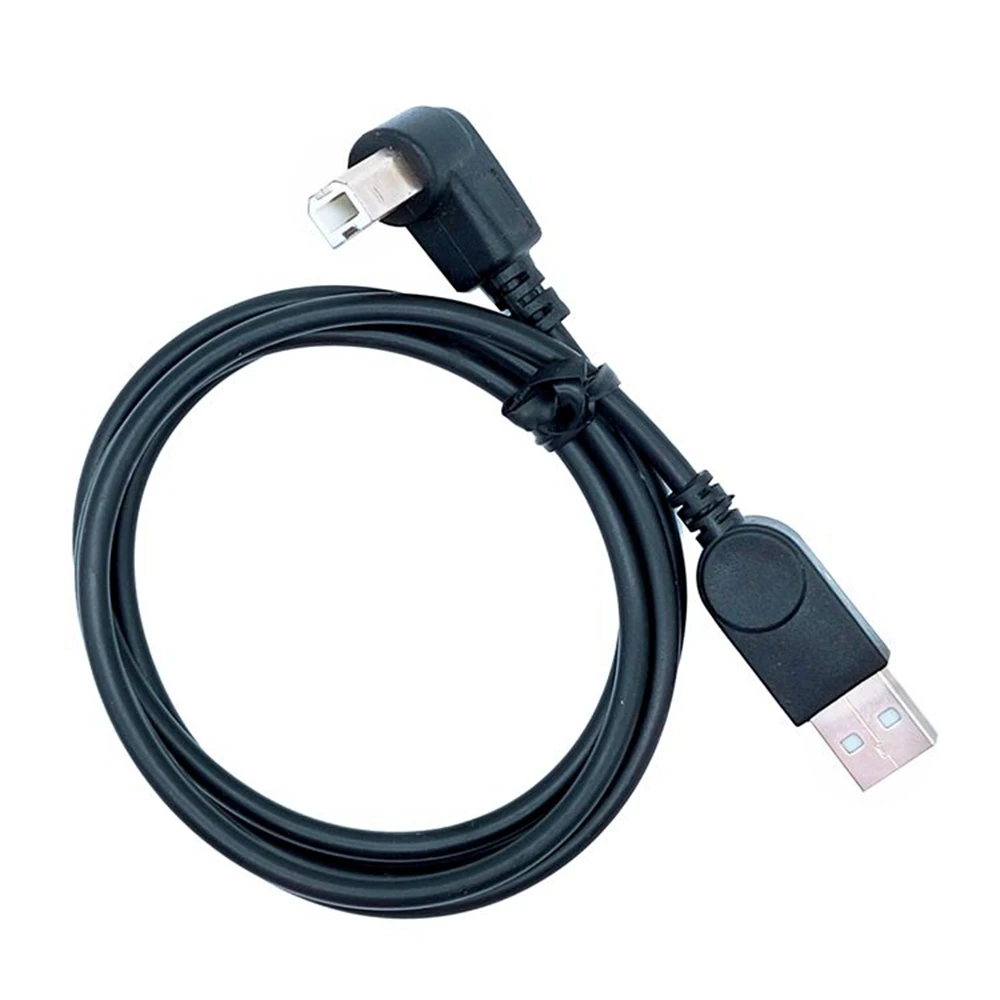 Cable de datos de codo de impresora USB, cable de conexión BM de boca cuadrada de alta velocidad, escáner extendido, curva lateral en forma de L de 90 grados, 1M, 1,5 M - imagen 5