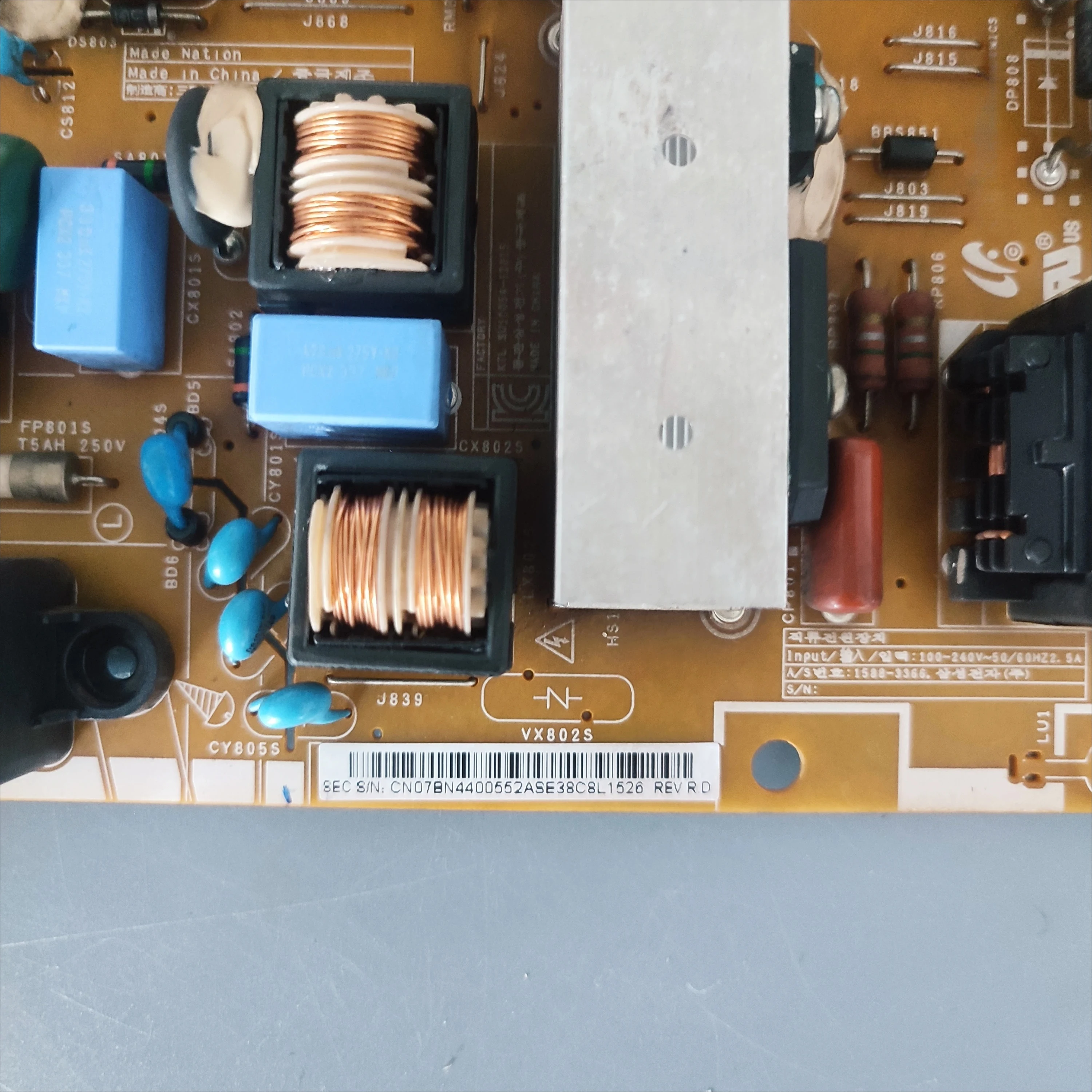 Placa de alimentación BN44-00552A pd46cv1 _ CSM para TV de 40/46 pulgadas, para UN46EH6030FXZA UN40EH6030F UN40FH6030F UN46EH6030F UN46EH6070F UN46FH6030F - imagen 3