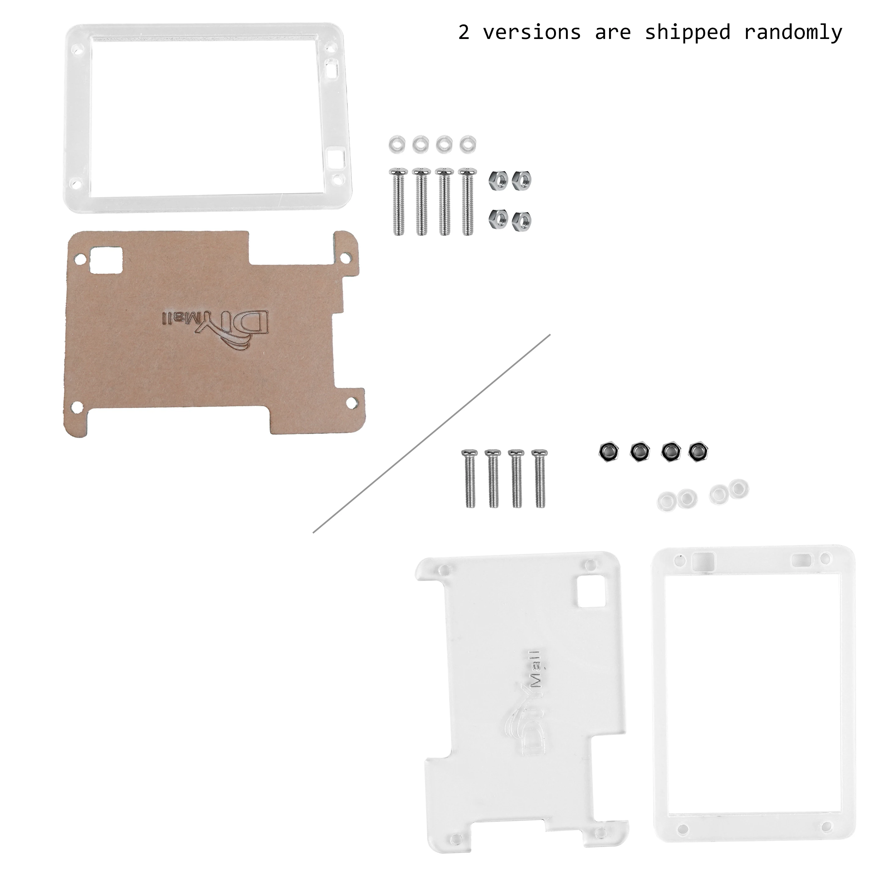 RCmall ESP32-2432S028R Estuche acrílico para pantalla de 2,8 pulgadas ESP32 Pantalla táctil TFT de 2,8 pulgadas JC2432W328C (solo estuche de acrílico) - imagen 3