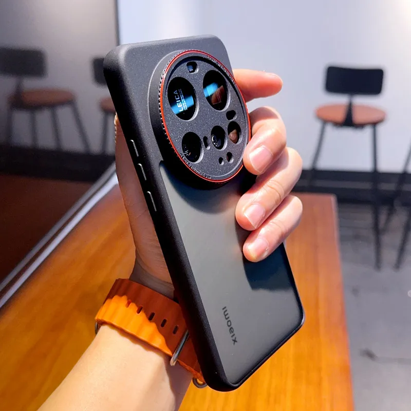 Para Xiaomi Mi 15 Ultra funda dura transparente mate a prueba de golpes funda protectora trasera para Xiaomi Mi15 Ultra carcasa de teléfono - imagen 4