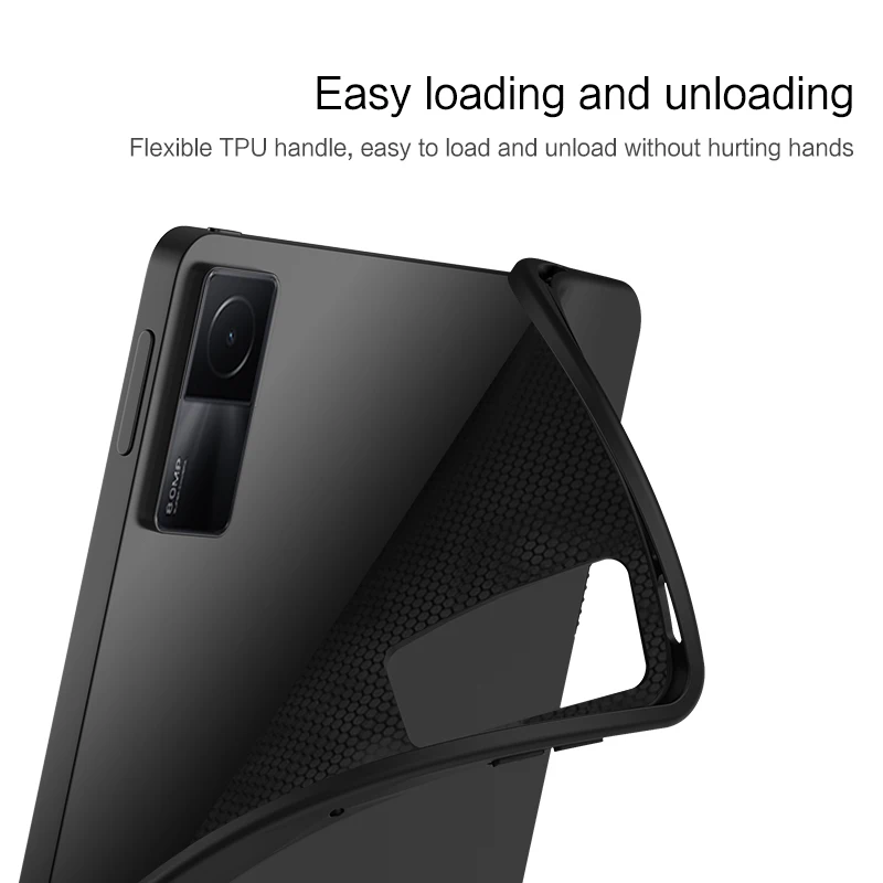 Funda trasera de silicona suave para Xiaomi Redmi Pad 2022, carcasa protectora para tableta de 10,61 pulgadas, TPU - imagen 5