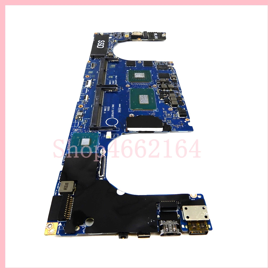 LA-F541P con i7 i9-8th Gen CPU P1000/P2000/GTX1050ti GPU placa base para Dell Precision 5530 placa base para ordenador portátil prueba de 100% OK - imagen 5