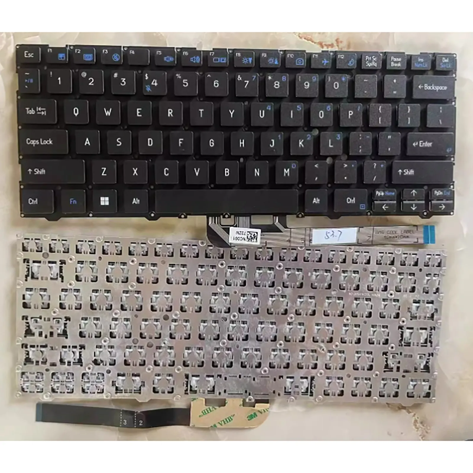 Diseño estadounidense para teclado de ordenador portátil Thunder God IGER S1 PN de 14 pulgadas 6-80-L1403-010-1 6-80-L1400-012-K One Grid IGER F1