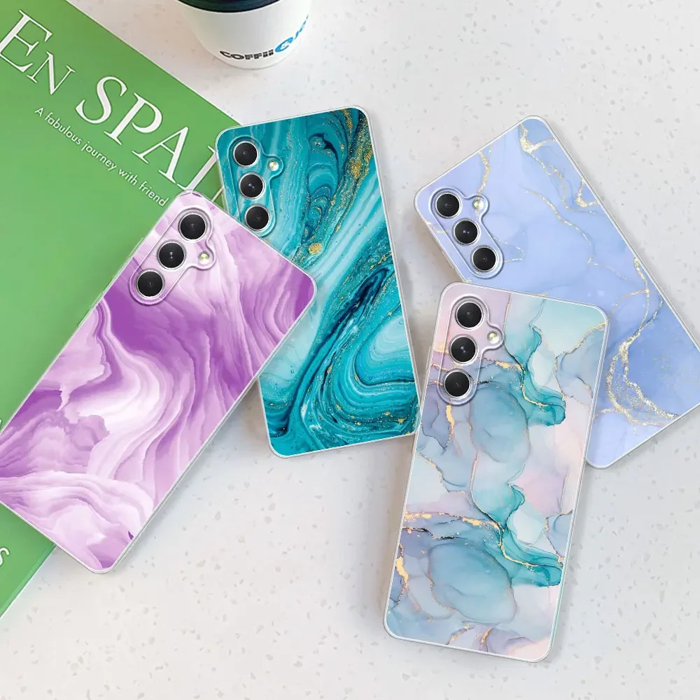 Para Samsung F34 5G funda para Samsung Galaxy M34 5G funda de teléfono de silicona suave transparente para Samsung M54 F54 A54 A34 A24 A14 Coque - imagen 5