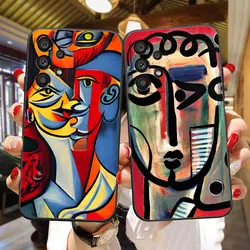 Funda Samsung Abstracta Picasso – Protección Antigolpes Moderna