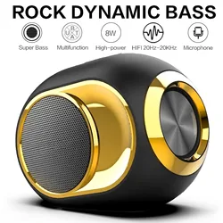 Altavoz Bluetooth Portátil TWS – Sonido 3D y Manos Libres