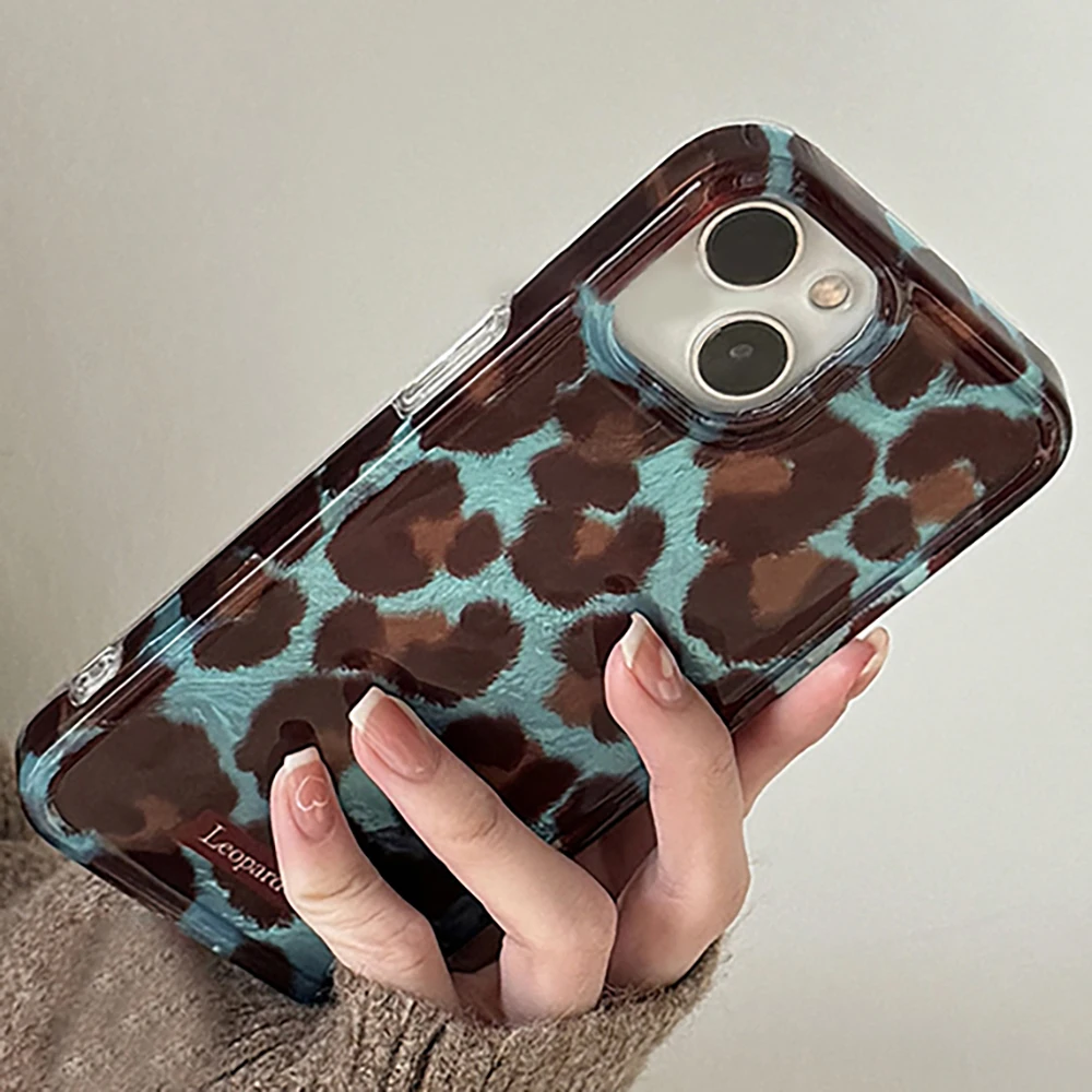 Funda de teléfono para iPhone 16 15 14 13 12 11 Mini Pro Max X XR XSMax 7 8 Plus SE2020, funda suave a prueba de golpes con patrón de glaciar - imagen 5