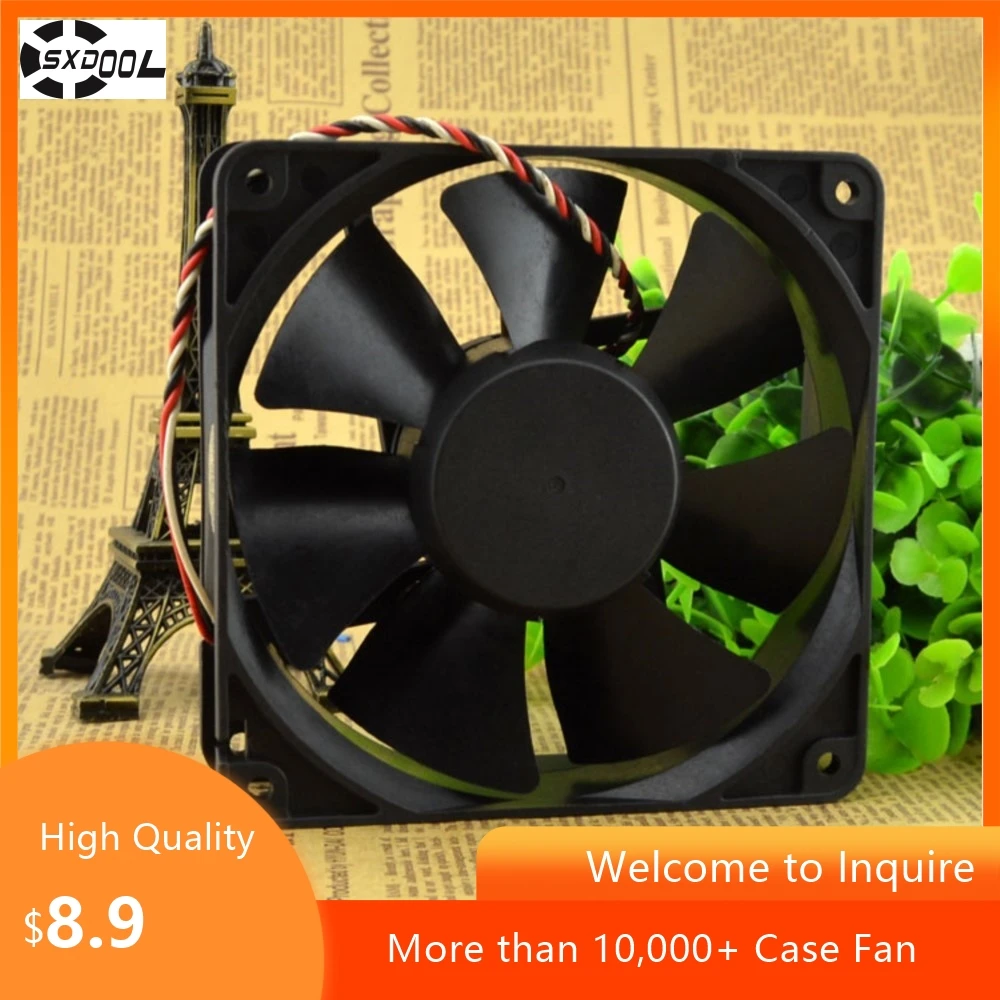 Para 1238-12HBTA-3 12038 12CM 12V 1.50A Ventilador de enfriamiento de alto flujo de aire, cajas de PC ideales, servidores y equipos industriales - imagen 5