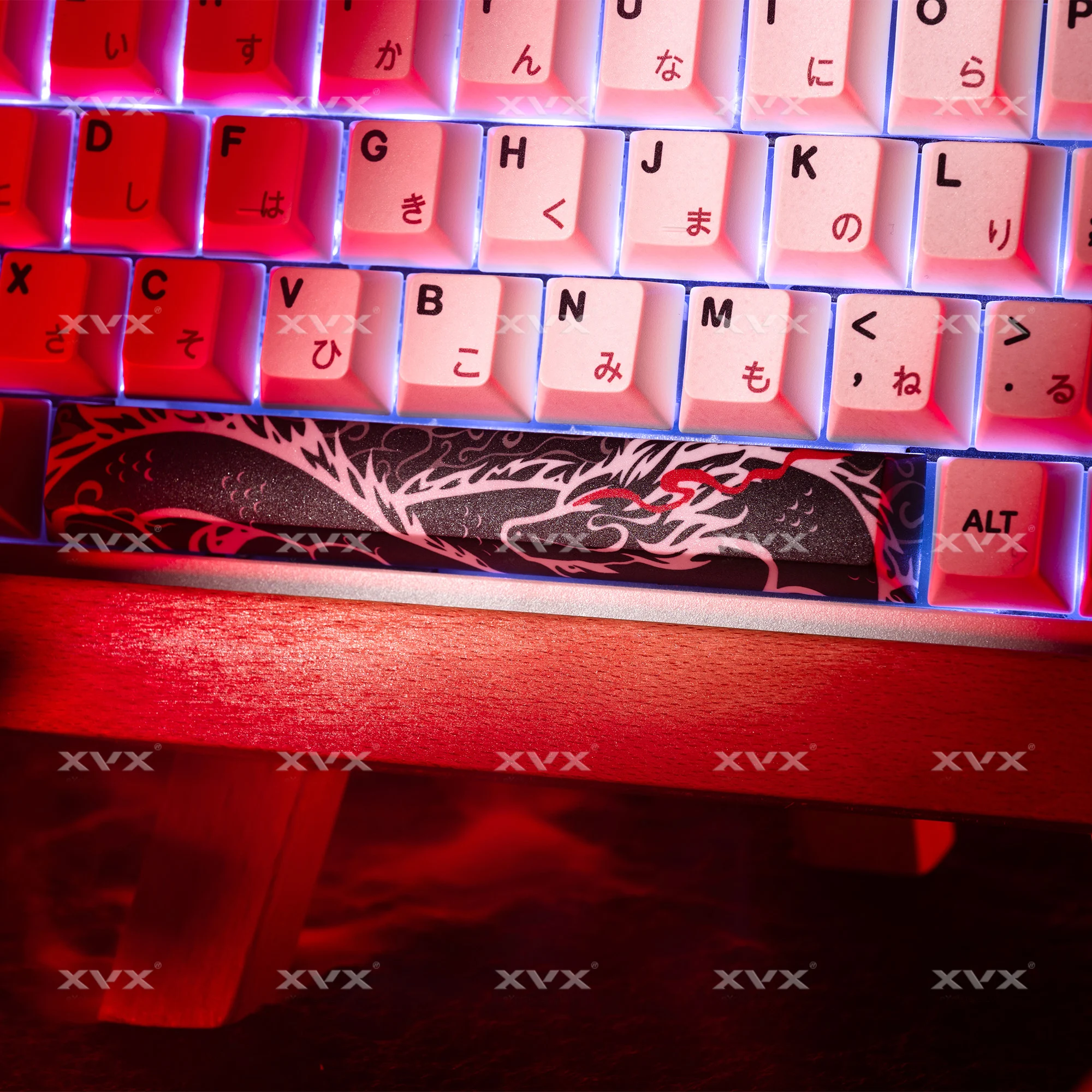 Teclas XVX Yuki Aim para teclado con diseño japonés, teclas de Anime, teclas gruesas de sublimación de tinte PBT, perfil Cherry 134 teclas - imagen 5