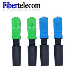Conector rápido de fibra óptica FTTH SC APC adaptador de fibra óptica monomodo SC UPC FTTH SC conector de fibra conjunto de campo