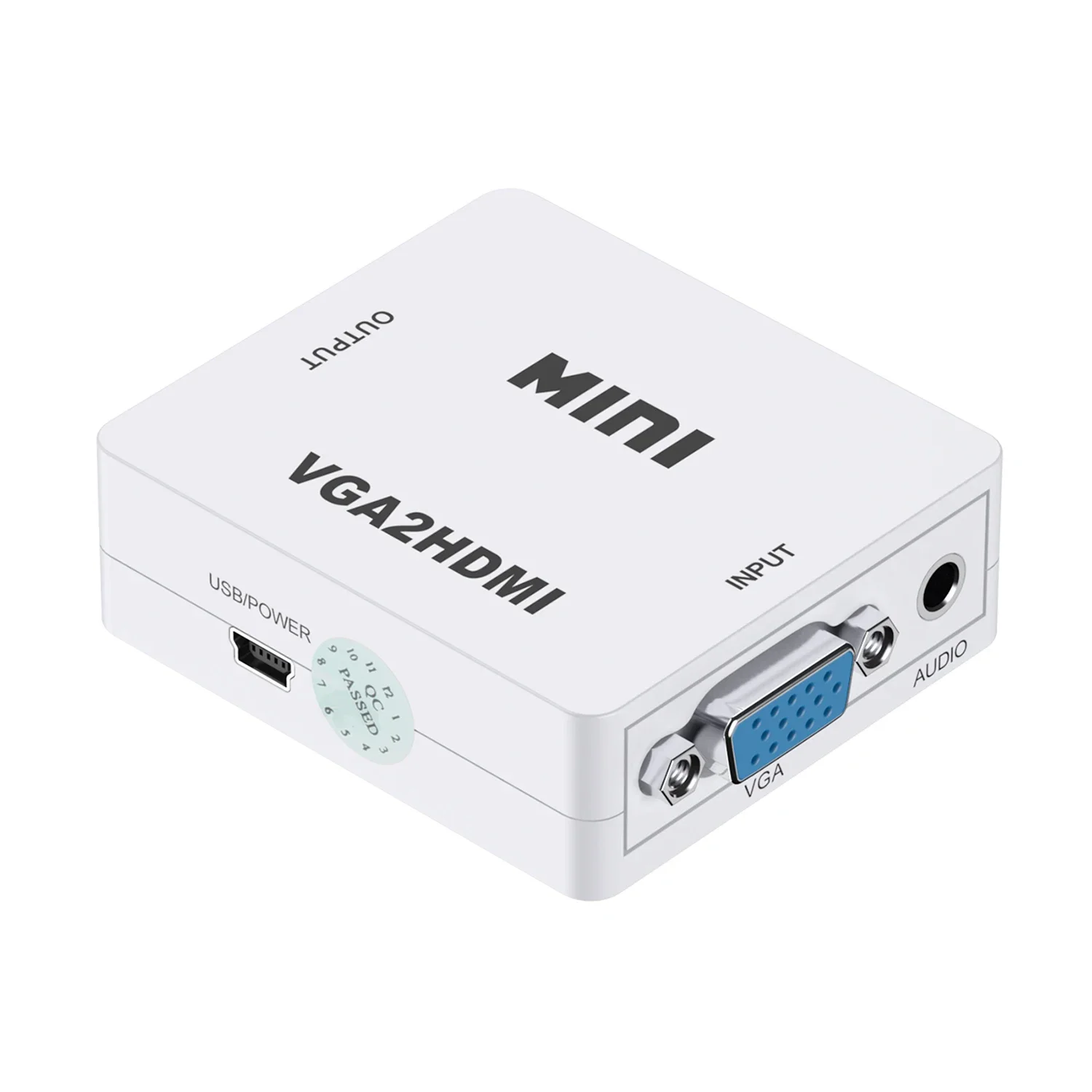 VGA to HDMI-White