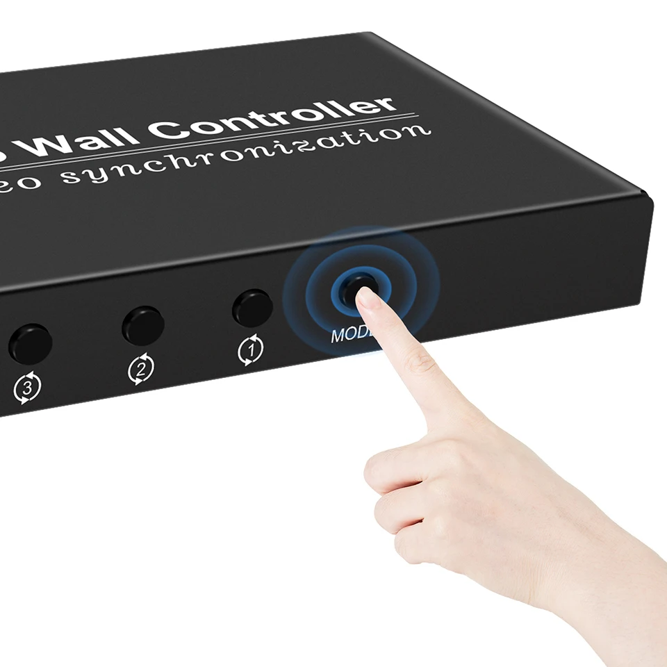Controlador de pared de vídeo HDMI 4K, procesador de pared de vídeo HDMI 1x4 1X2 1X4 1X3 2X1 3x1 4X1, empalmador de procesador de pantalla multivideo - imagen 5