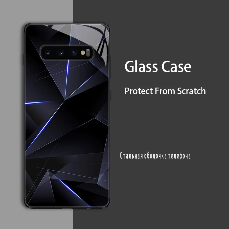 Funda de vidrio templado para Samsung Galaxy S10 5G, carcasa protectora para Samsung Galaxy S10e S10 S20 FE Ultra Plus S 10 Lite - imagen 4