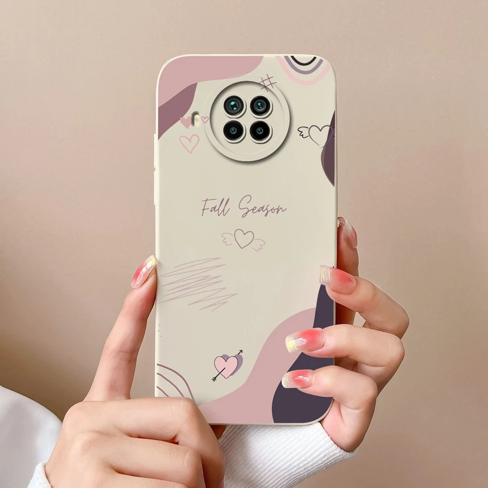 Para Xiaomi Mi 10i 10T Pro Lite 5G funda bonita de dinosaurio suave funda de teléfono de silicona líquida para XiaomiMi 10i 10T Pro Lite 5G Fundas - imagen 5