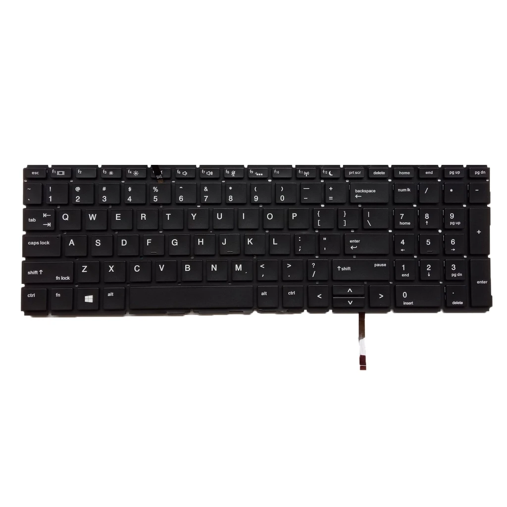 US SP para HP 450 G6 450 455R G6 G7 ZHAN 66 Pro 15 G2 G3 HSN-Q25C HSN-Q22C HSN-Q16C HSN-Q17C teclado del ordenador portátil - imagen 3