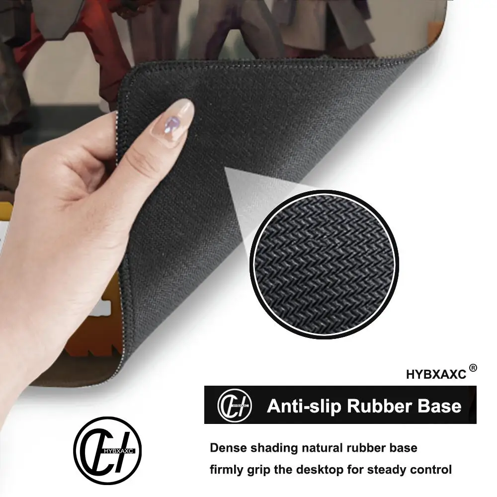 Alfombrilla de ratón de Anime Xxl, teclado de jugador Varmilo Team Fortress 2, alfombrilla de escritorio, alfombra para videojuegos, portátil, Pc, alfombrilla completa para jugador, teclados - imagen 5