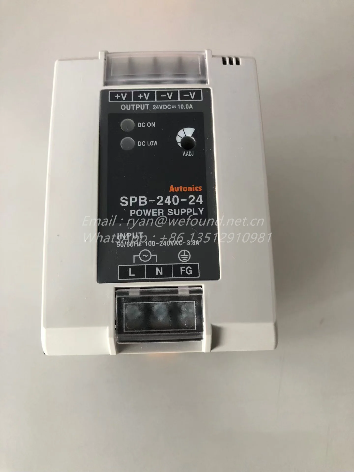 SPB-240-24 para fuente de alimentación Autonics 24 VCC 10 A - imagen 3