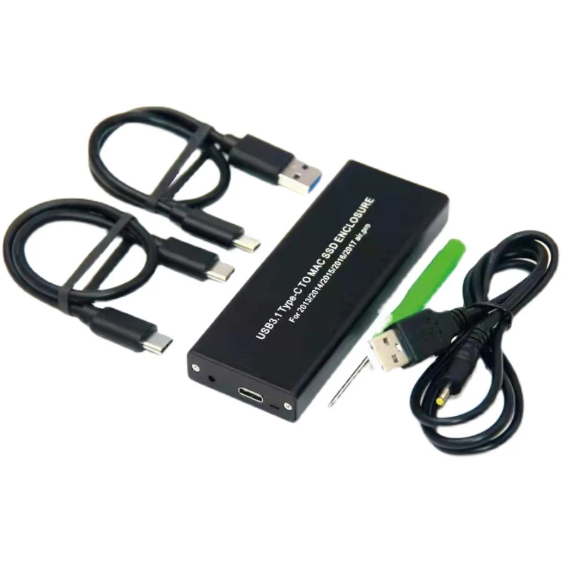 Funda SSD para Apple Macbook Air Pro Retina 2013, 2014, 2015 /2016, caja de disco duro USB 3,0 a Mac SSD, A1466, A1465, A1398, A1502