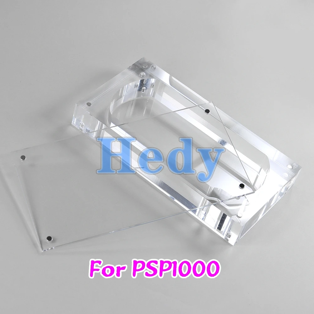 Protector de caja de acrílico transparente para consola Sony PSP2000 PSP3000, vitrina transparente para PSP 1000, 1 unidad - imagen 3